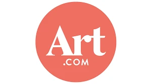 Art.com Framed Wall Art - Van Gogh's 'Starry Night,' vibrant impressionist painting with swirling blue and yellow tones